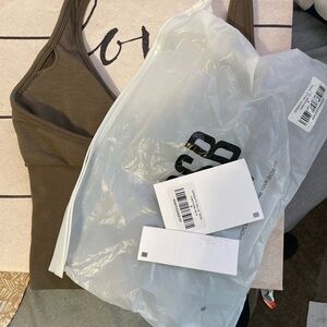 Olive Green Crop Top